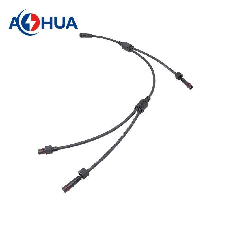 Y型户外防水连接线