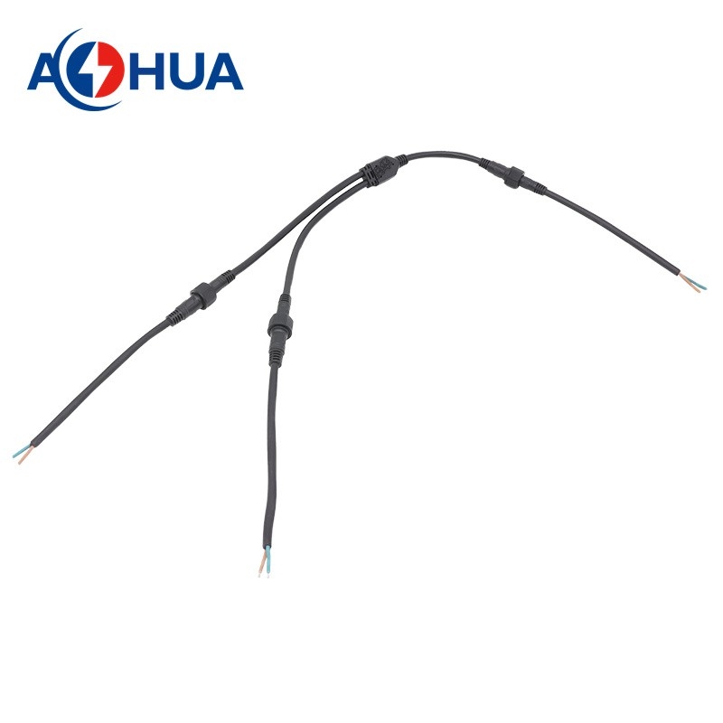 Y型户外防水连接线