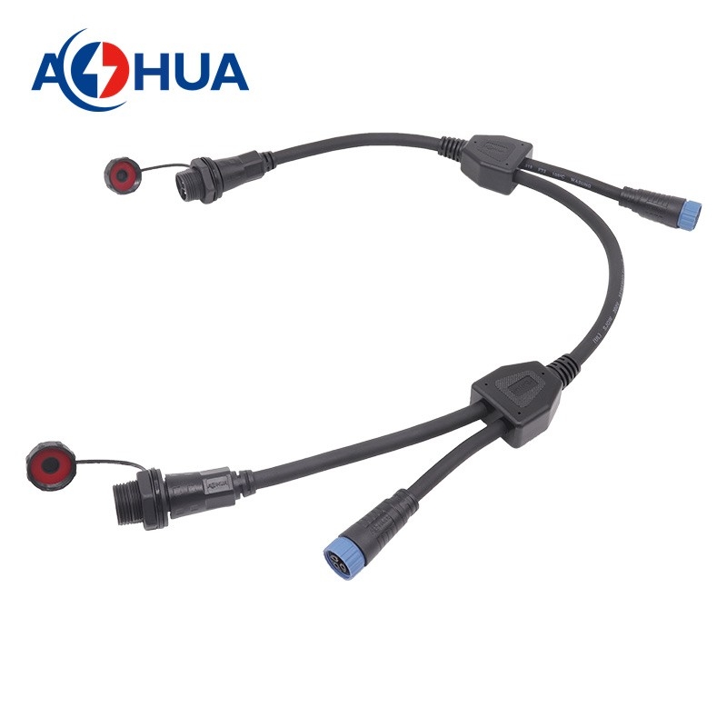 Y型路灯防水连接线