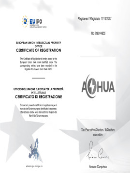 欧盟商标注册证书
